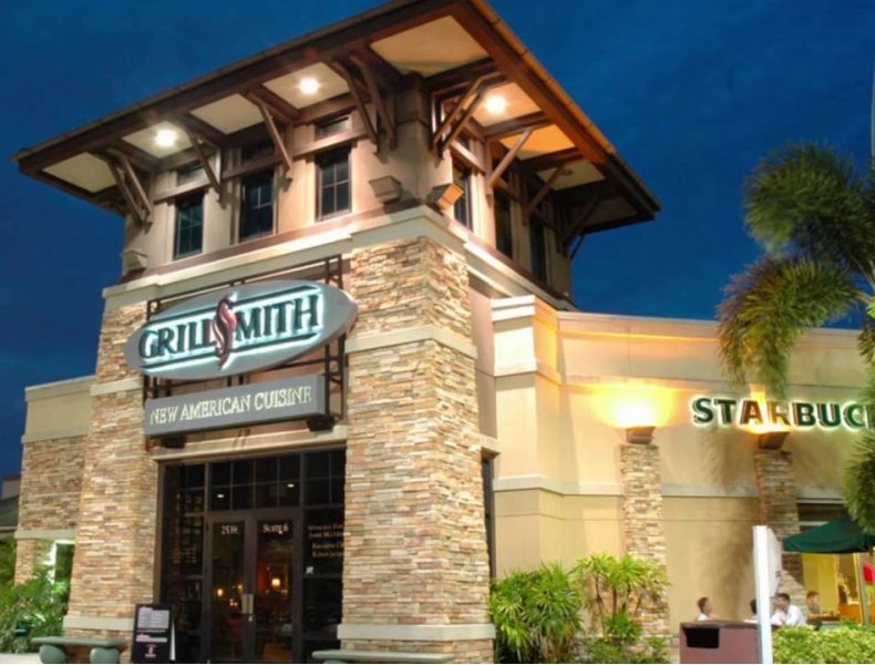 The rehearsal dinner will be held at Grillsmith in Clearwater